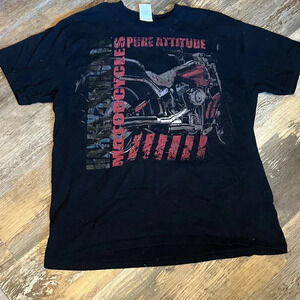 Harley Davidson Pure Attitude Motorcycles South Dakota Hill City T Shirt